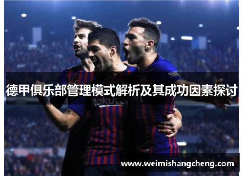 德甲俱乐部管理模式解析及其成功因素探讨